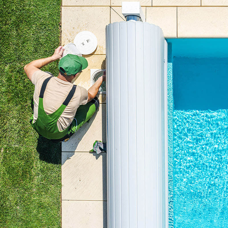 Piscina quando piove